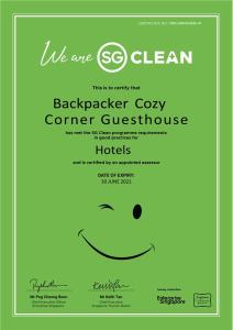 Backpacker Cozy Corner Guesthouse